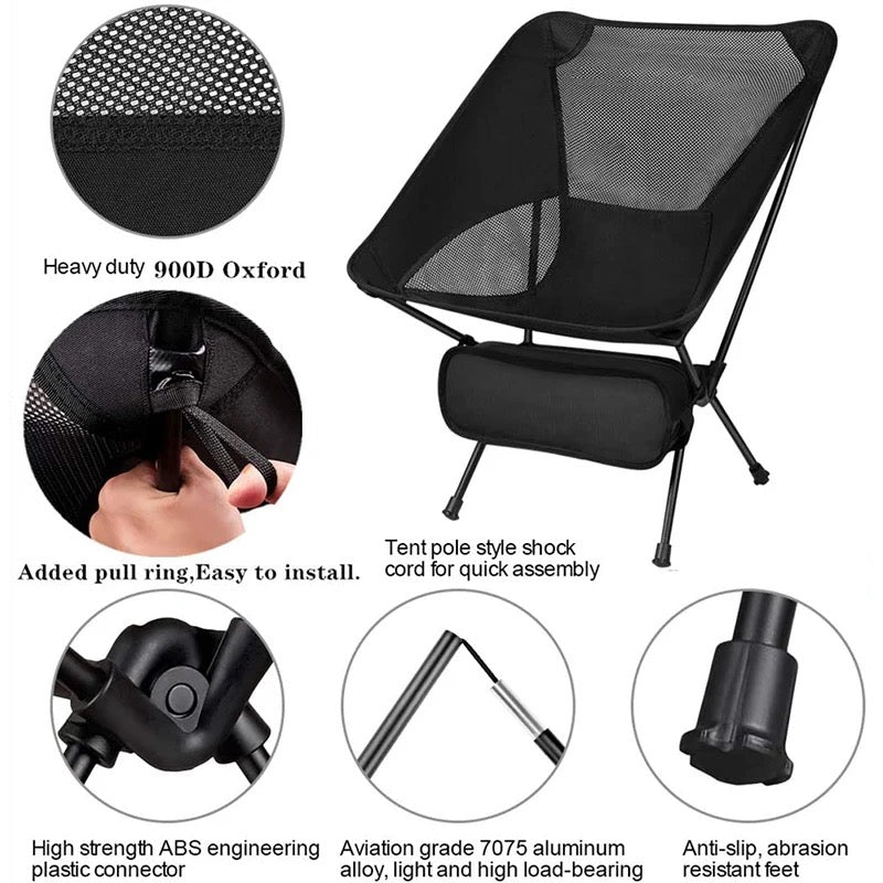 Portable collapsible Camping chair