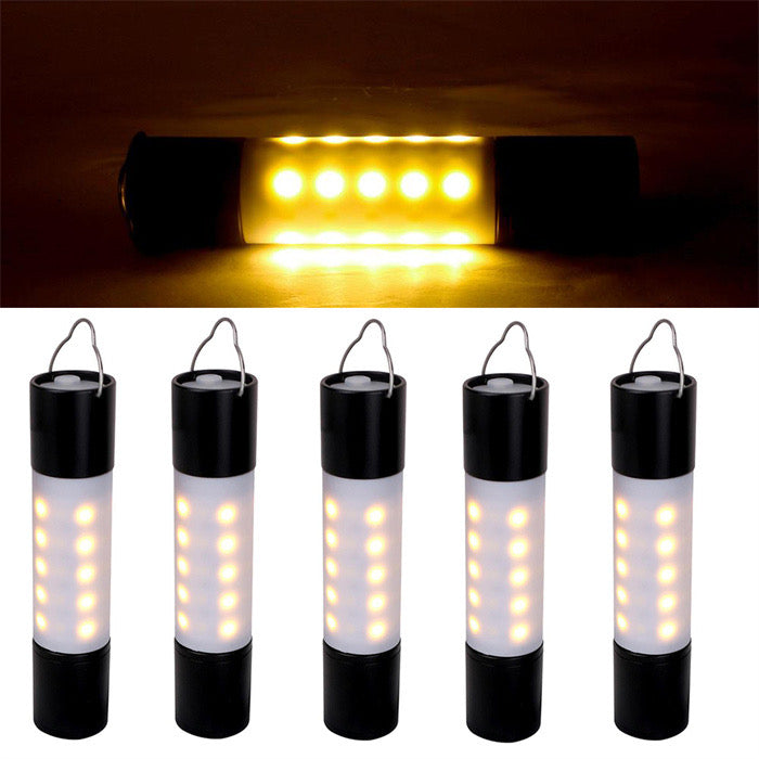 ￼Rechargeable camping light lantern flashlight 6-modes 2600mah battery capacity