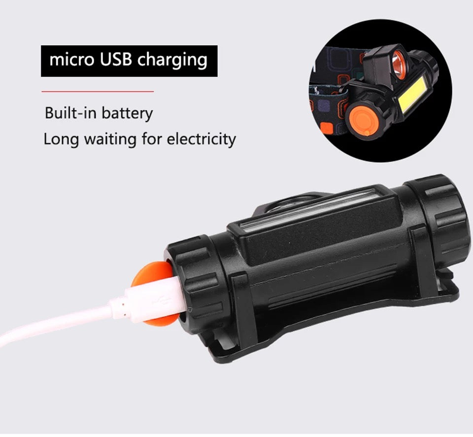 Rechargeable multifuctional headlamp