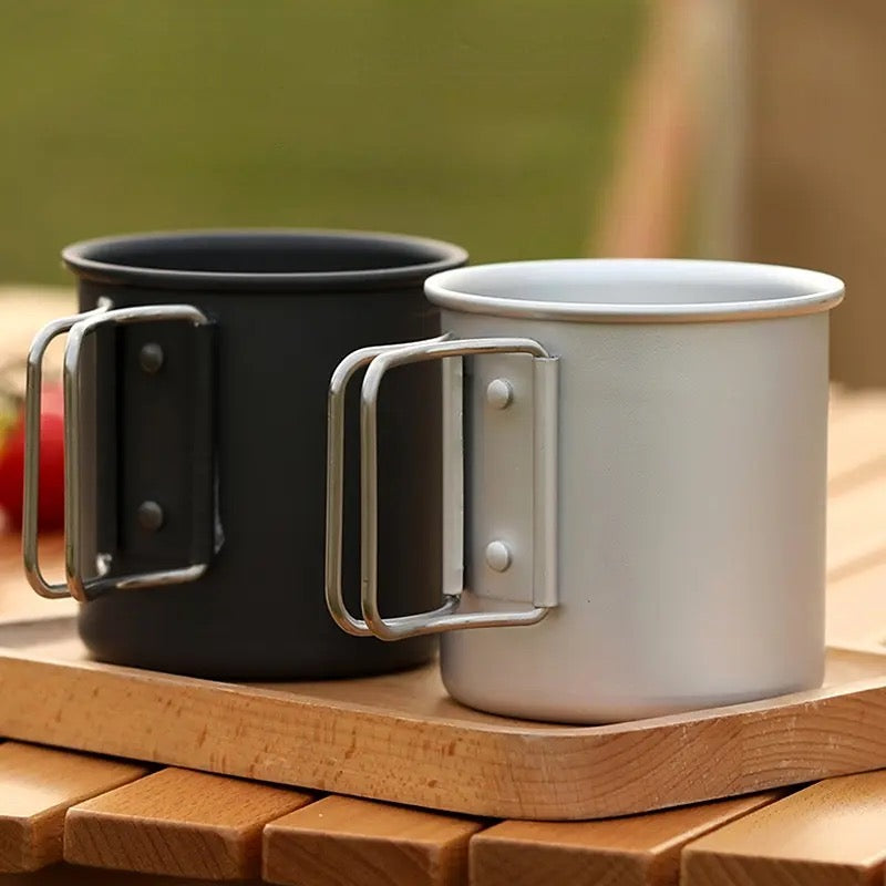 Aluminum camping mug 300ml