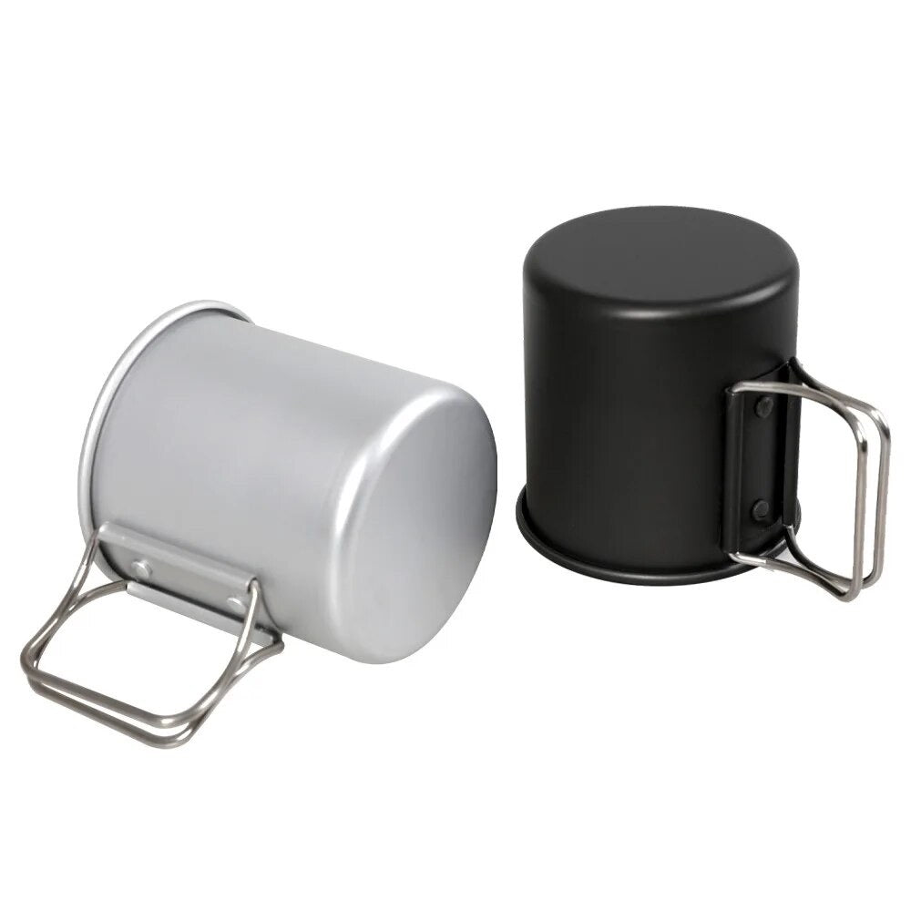 Aluminum camping mug 300ml