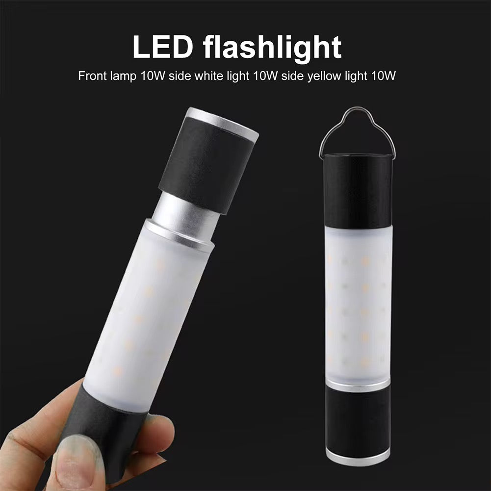 ￼Rechargeable camping light lantern flashlight 6-modes 2600mah battery capacity