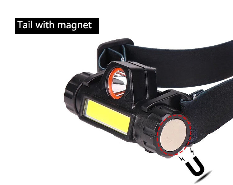 Rechargeable multifuctional headlamp