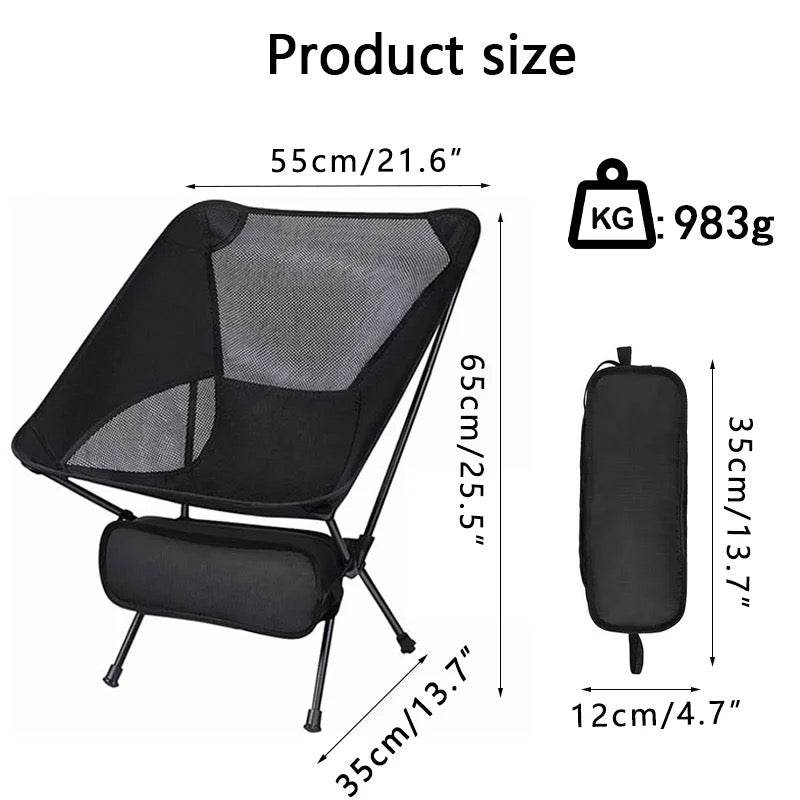 Portable collapsible Camping chair