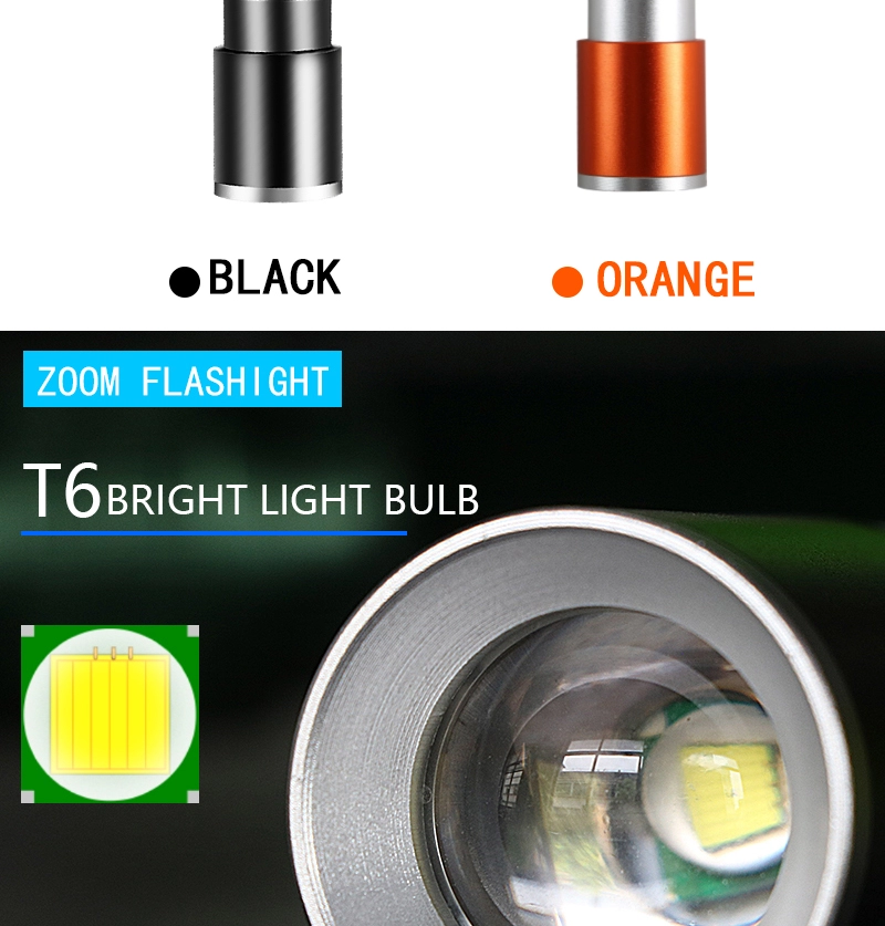 ￼Rechargeable camping light lantern flashlight 6-modes 2600mah battery capacity