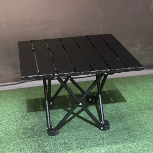 portable Camping Table Black