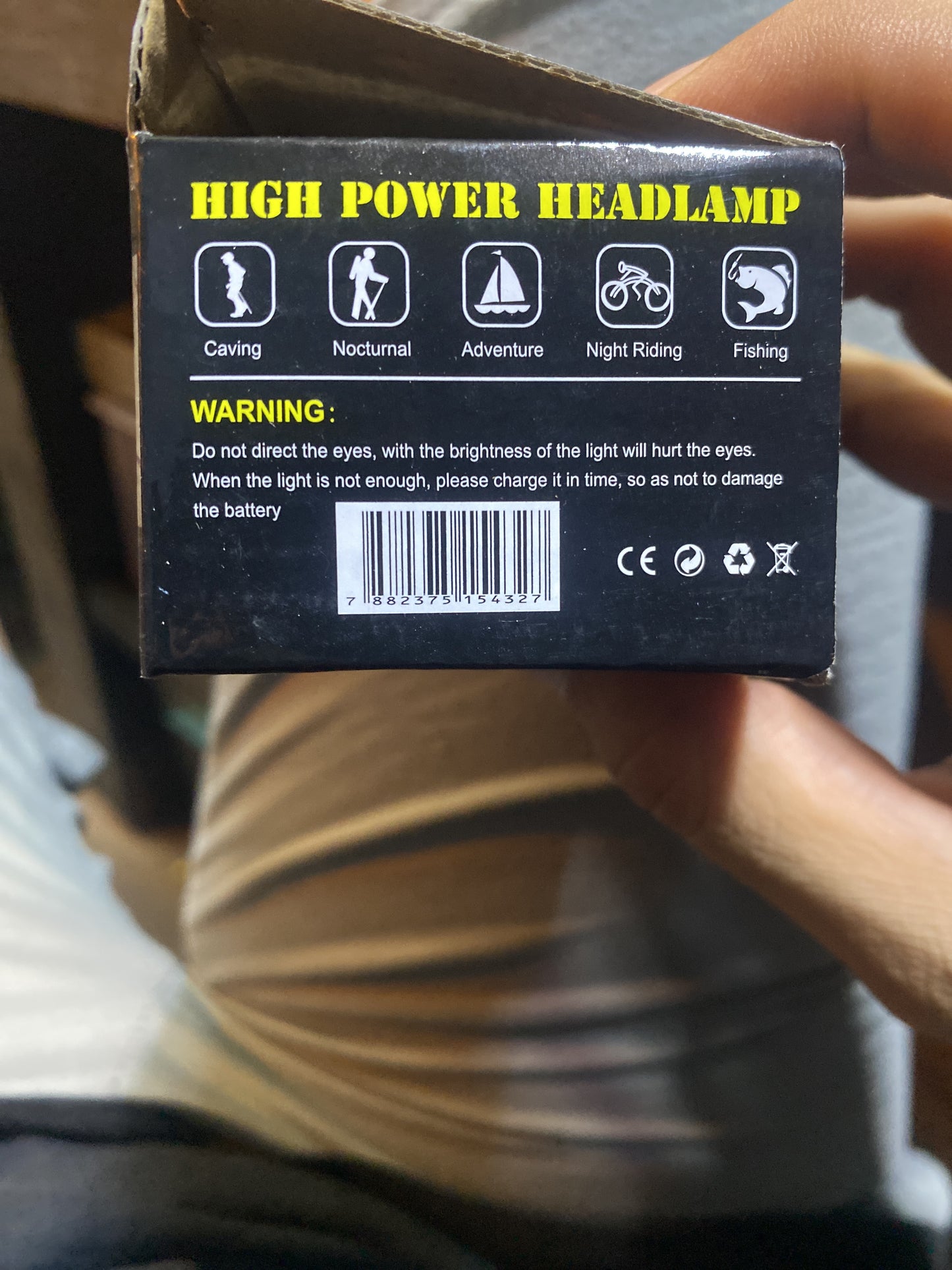 Rechargeable multifuctional headlamp