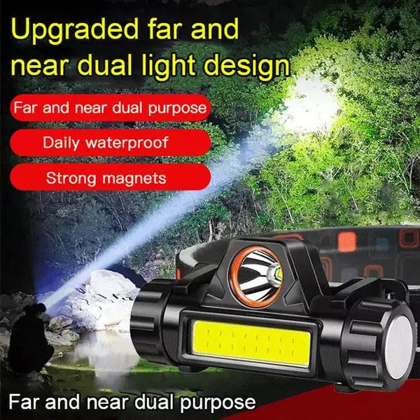 Rechargeable multifuctional headlamp