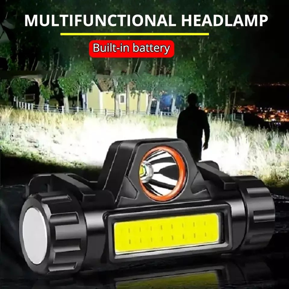 Rechargeable multifuctional headlamp