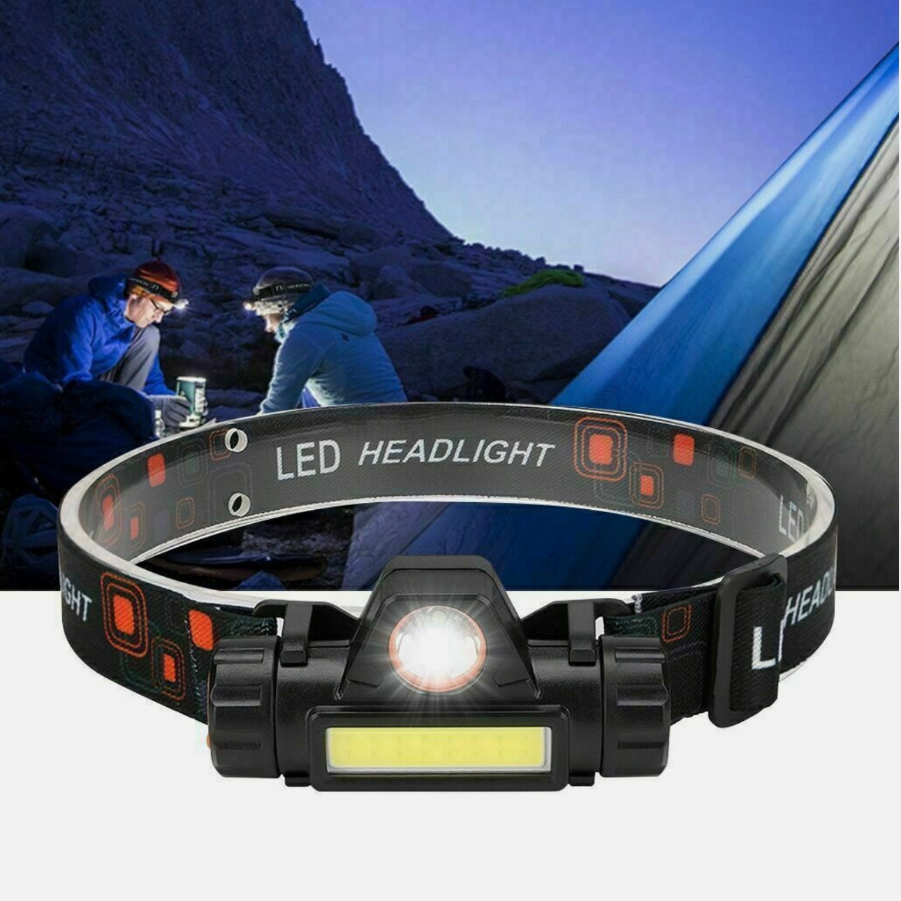 Rechargeable multifuctional headlamp