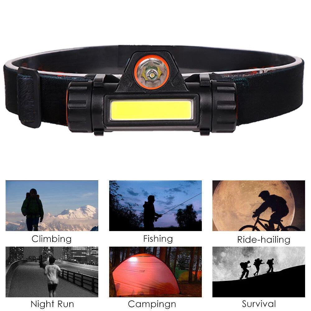 Rechargeable multifuctional headlamp