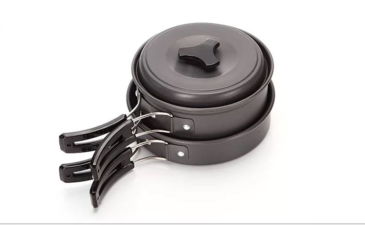 DS200 1-2 person Aluminum Camping Cookset