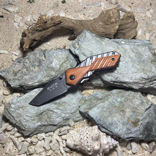 B.U.C.K X59 tactical survival camping knife