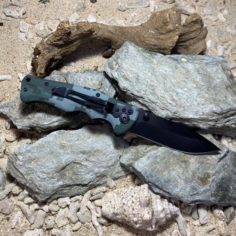 BOKER B048 tactical folding knife camo