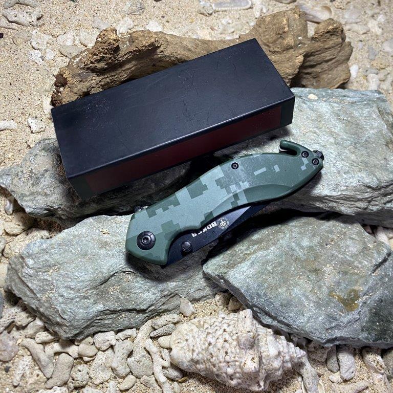 BOKER B030-G tactical tanto folding knife