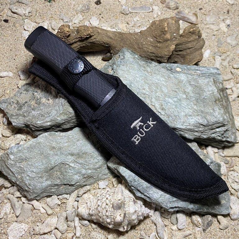 Buck 692 Vanguard Fixed knife black tactical camping knife