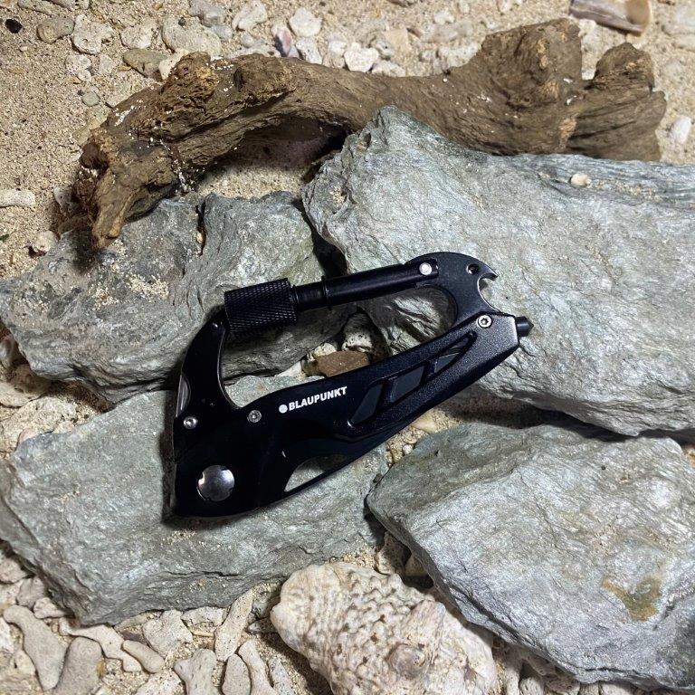 outdoor survival multifunctional carabiner tool