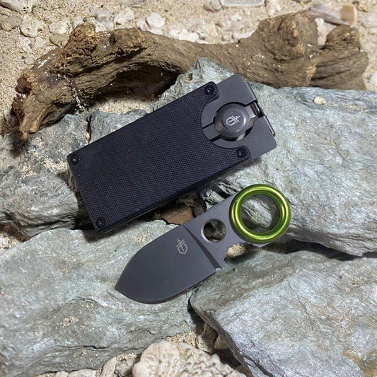 Gerber EDC moneyclip with knife