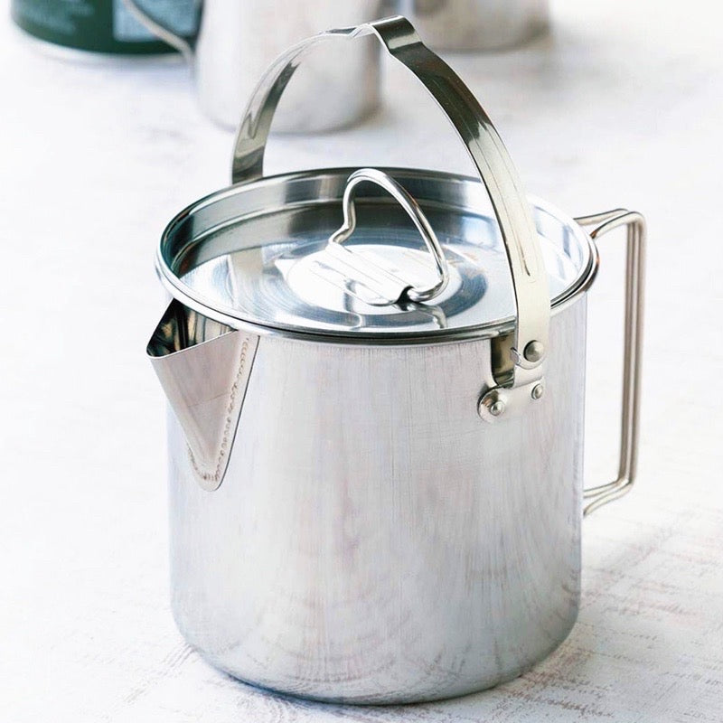 stainless kettle 1.2L with strainer