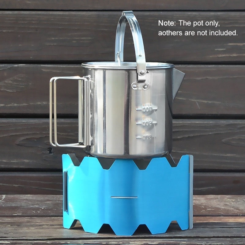 stainless kettle 1.2L with strainer