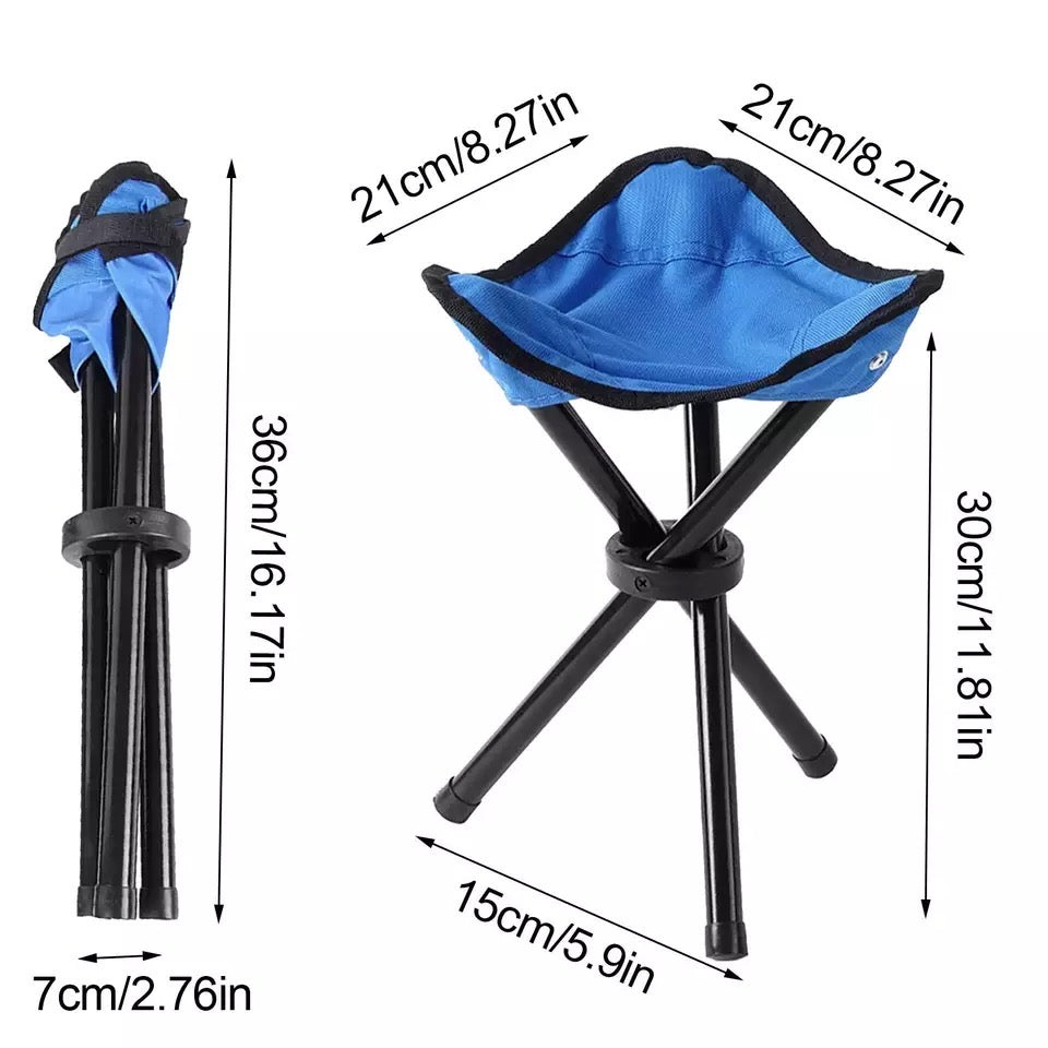 portable camping tripod stool chair -small