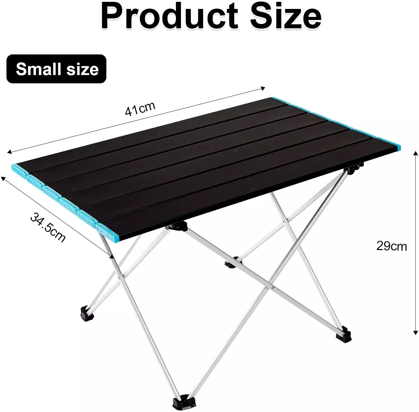 portable aluminum camping table