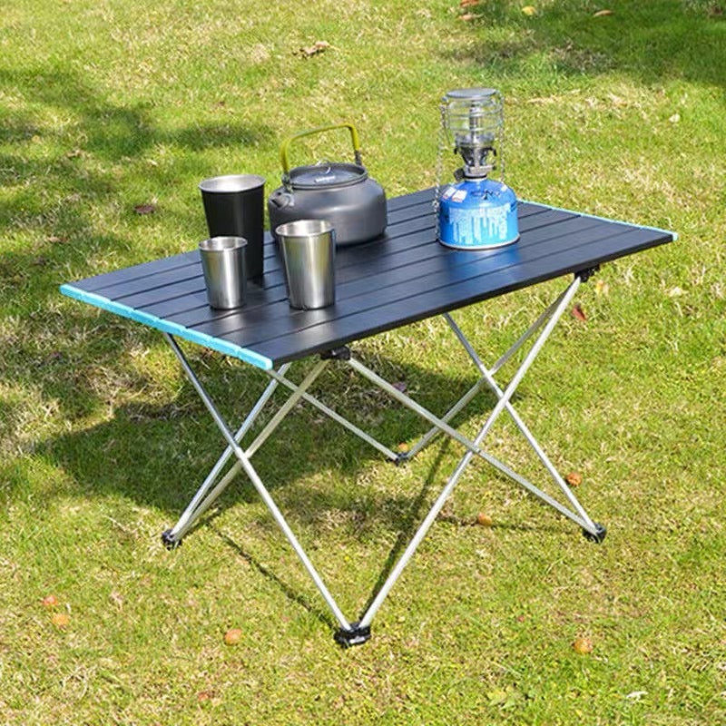 portable aluminum camping table