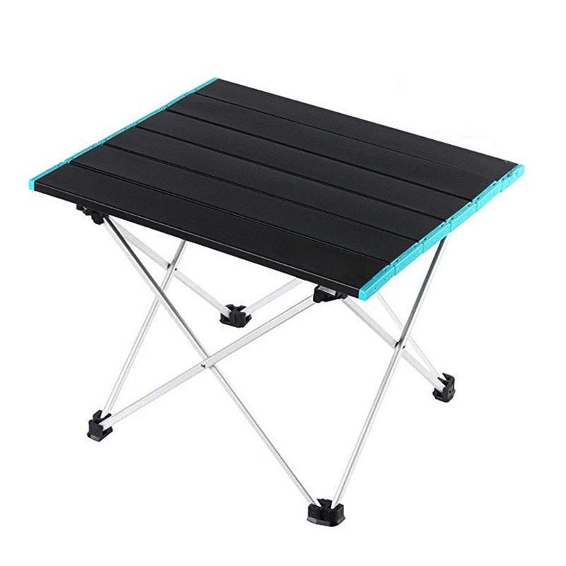 portable aluminum camping table