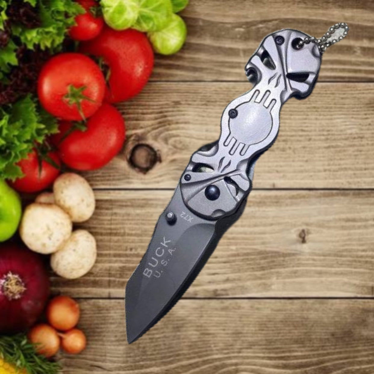 B.U.C.K X72 tactical camping survival knife