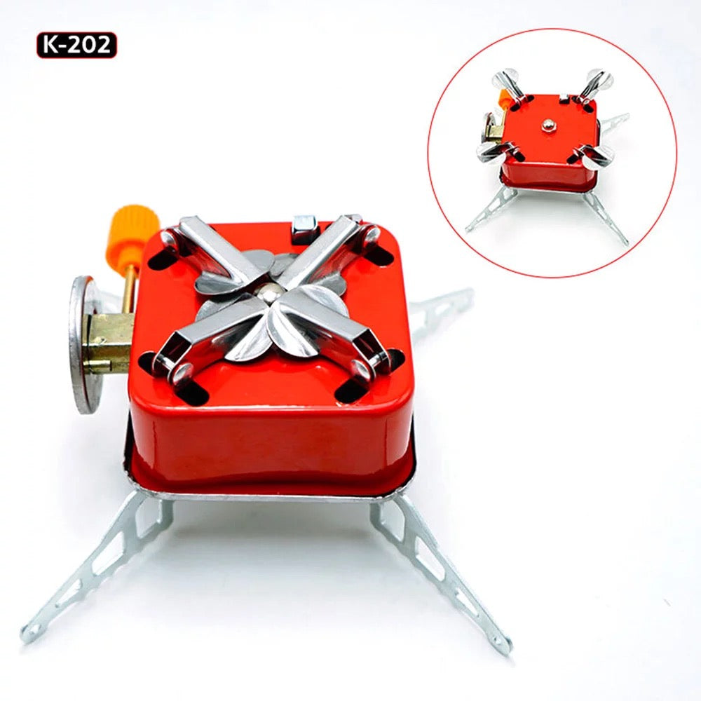 k202 portable camping butane stove