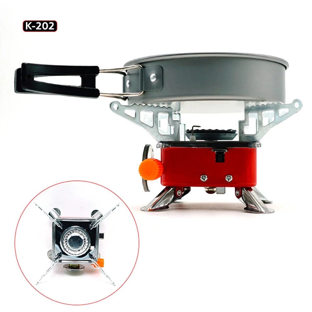 k202 portable camping butane stove