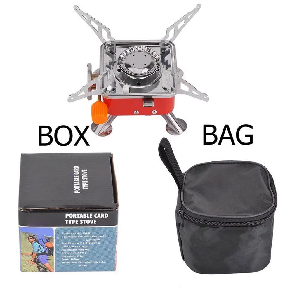 k202 portable camping butane stove