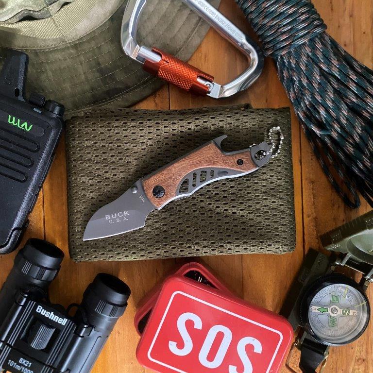 B.U.C.K X65 tactical camping survival knife